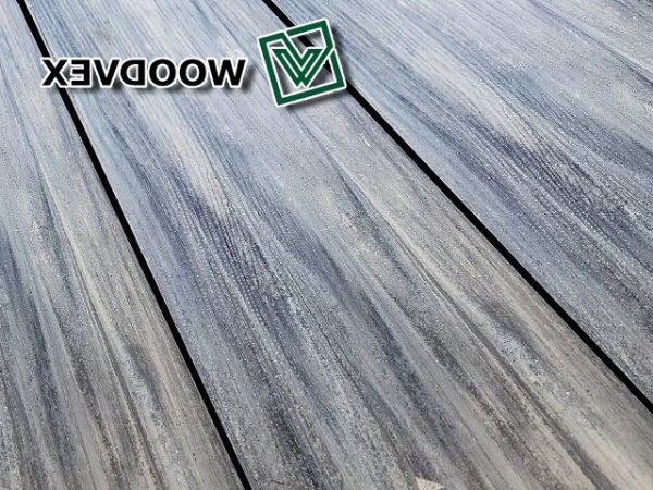 Террасная доска из ДПК WOODVEX Select Бело-серый купить в Южно-Сахалинске
