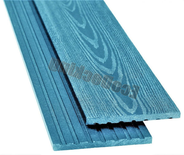 Заборная доска   из ДПК ECODECKING Лазурь купить в Южно-Сахалинске
