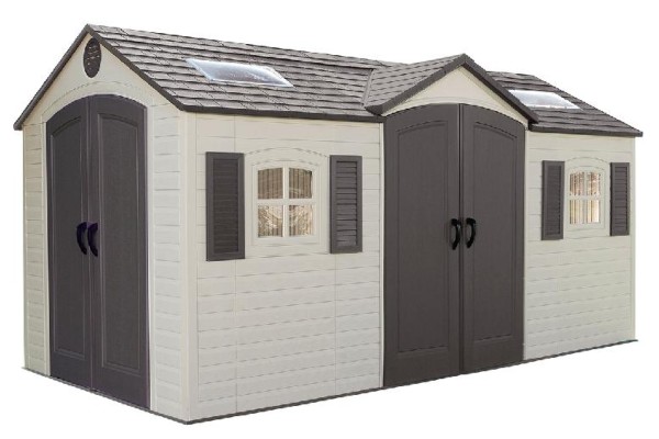 Сарай пластиковый LifeTime 15x8 DD купить в Южно-Сахалинске