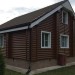 Сайдинг "blockhouse" под бревно, Акриловый Премиум ВН-01, орех тёмный купить в Южно-Сахалинске
