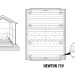 Сарай пластиковый Newton 759 купить в Южно-Сахалинске