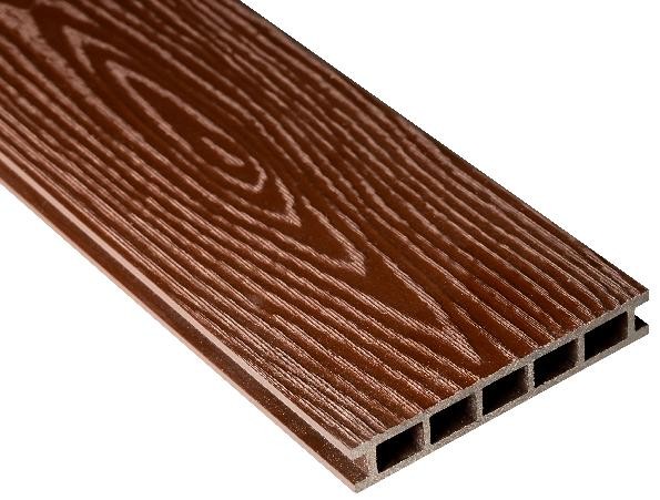 Террасная доска из ДПК Faynag Premium PINO 3D Шоколад купить в Южно-Сахалинске