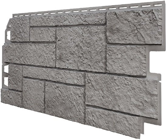 Фасадная панель VOX Sandstone (Сандстоун) светло серый купить в Южно-Сахалинске