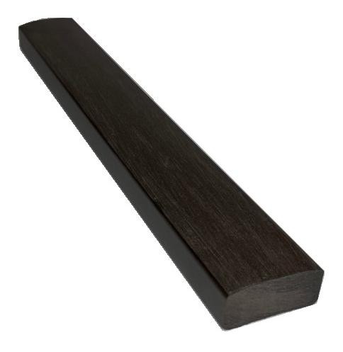 Лавочный брус Ecodecking Некст полнотелый брашированный 70х35 венге купить в Южно-Сахалинске