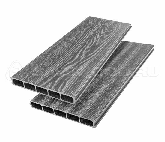 Грядочная доска ДПК 3D Savewood SW Rumex Пепельный купить в Южно-Сахалинске