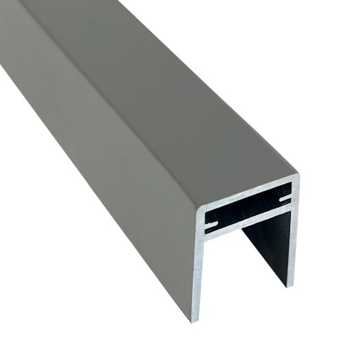 П-профиль Алюминиевый EasyDecking 35x25 Серый купить в Южно-Сахалинске