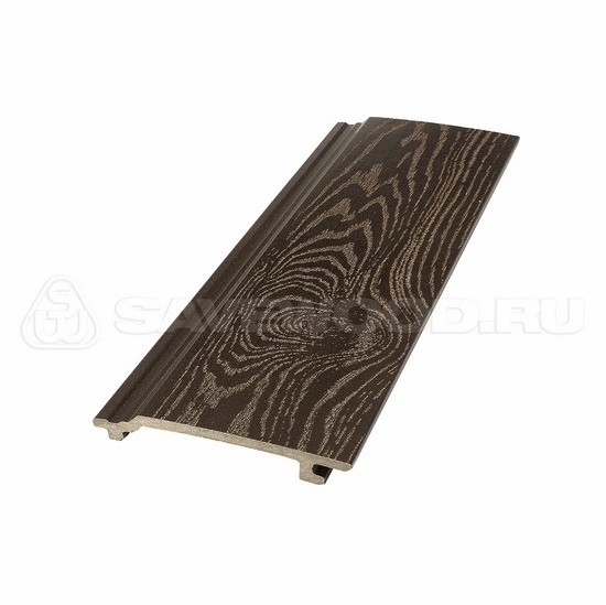 Сайдинг из дпк savewood sw-sorbus тангенциальный распил темно-коричневый купить в Южно-Сахалинске