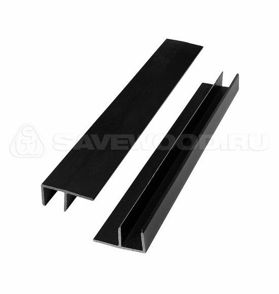 F-профиль ДПК Savewood – Чёрный купить в Южно-Сахалинске