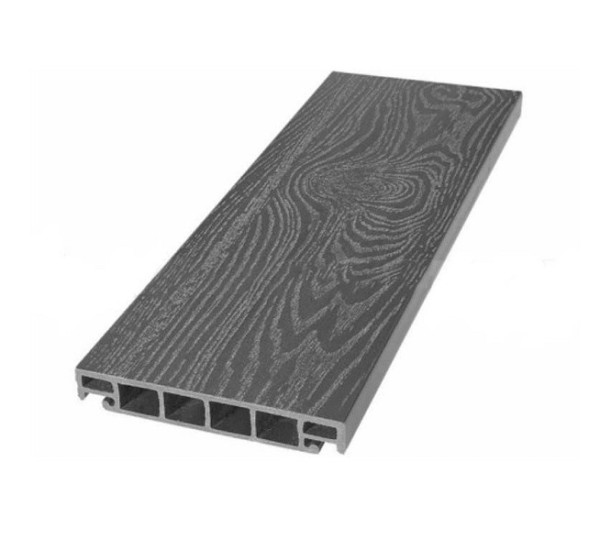 Террасная доска из ДПК SW Salix (T) 2D графит купить в Южно-Сахалинске