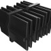 Соединитель пластиковый для лаг Hilst Professional 60x40 купить в Южно-Сахалинске