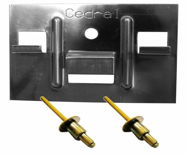 КЛЯММЕР + ЗАКЛЁПКА ДЛЯ CEDRAL CLICK 250 ШТ купить в Южно-Сахалинске