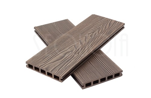 Доска террасная ДПК 3D SEQUOIA DUAL WOOD BROWN купить в Южно-Сахалинске