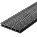 Террасная доска из ДПК RusDecking Unodeck Mogano - Графит купить в Южно-Сахалинске