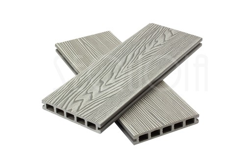 Доска террасная ДПК 3D SEQUOIA DUAL WOOD GRAY купить в Южно-Сахалинске