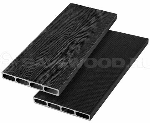 Грядочная доска ДПК 3D Savewood SW Rubus (R) чёрный купить в Южно-Сахалинске