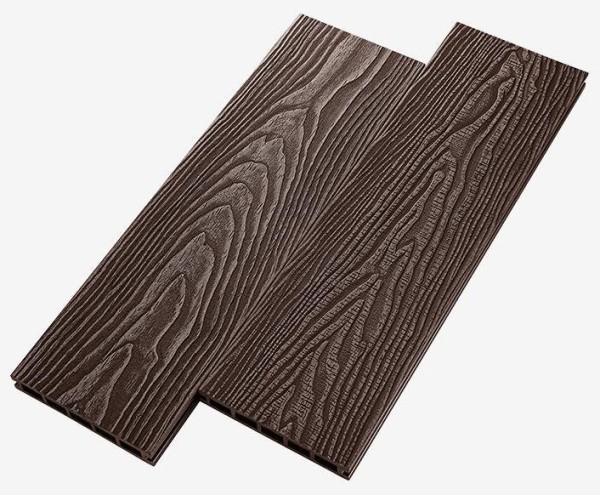 Террасная доска из ДПК RusDecking Unodeck Vintage - Венге купить в Южно-Сахалинске