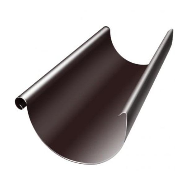 Водосток Grand Line 125x90 – Желоб 3м RAL 8017 купить в Южно-Сахалинске
