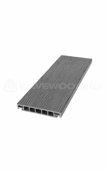 Террасная доска из ДПК SW Salix (S) (R) пепельный купить в Южно-Сахалинске