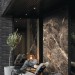 Фиброцементные панели Panda Камень Браун 02420F купить в Южно-Сахалинске
