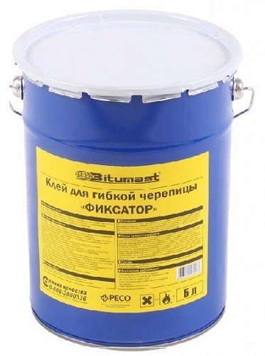 Клей для гибкой черепицы BITUMAST 5 л купить в Южно-Сахалинске