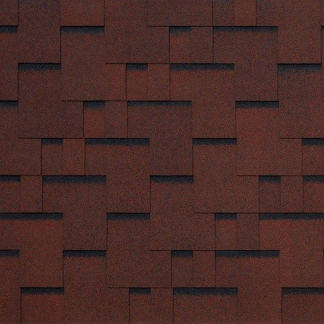 Гибкая черепица Tegola SAN REMO rosso 402 купить в Южно-Сахалинске
