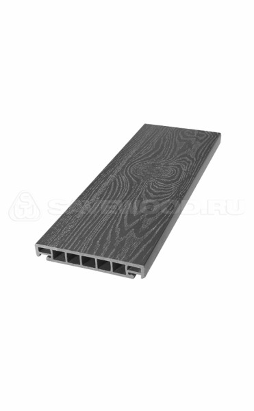 Террасная доска из ДПК SW Salix (S) (T) графит купить в Южно-Сахалинске